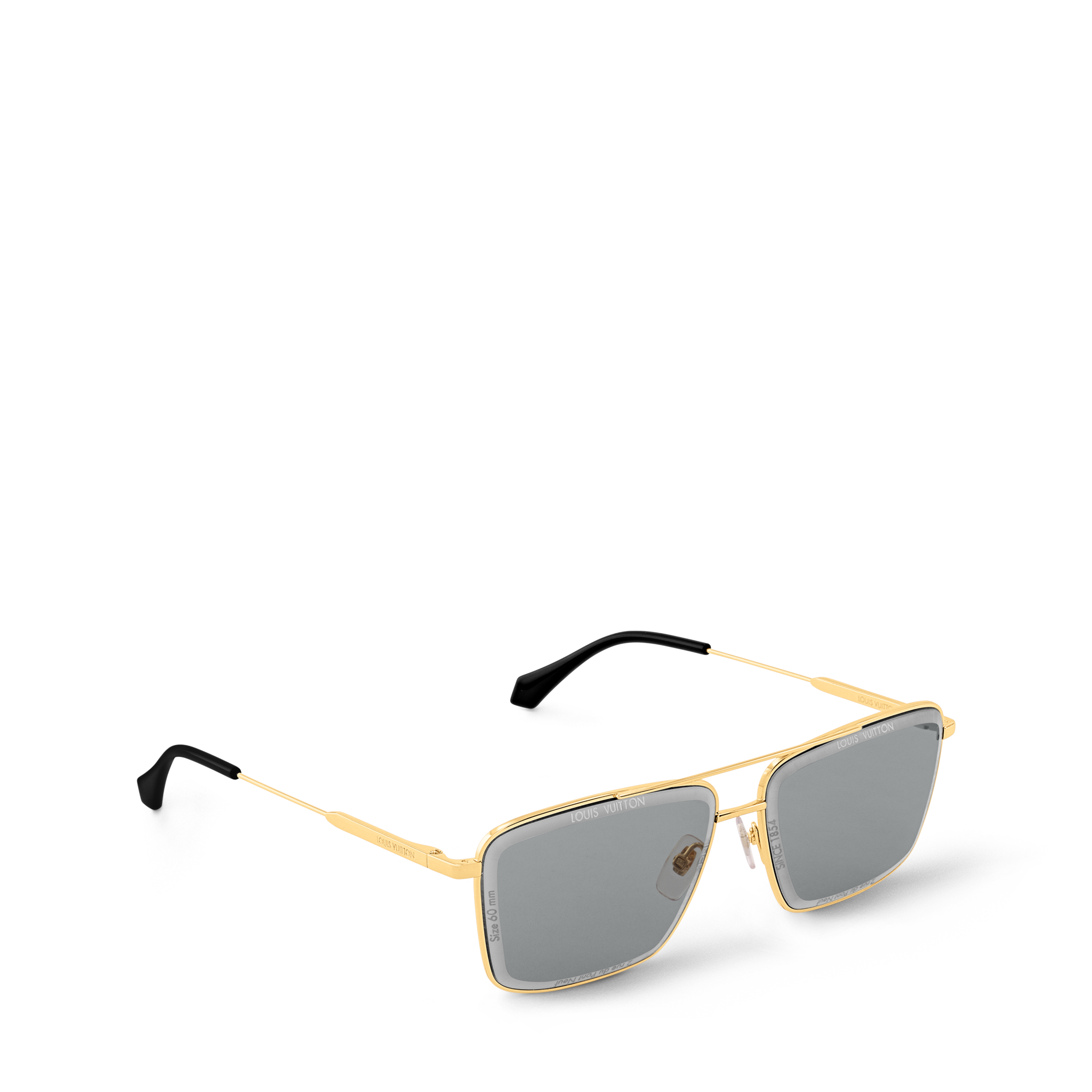 店舗用品 LV LV Super Vision Metal Square 太陽眼鏡. - 精品飾品配件- Z2610U